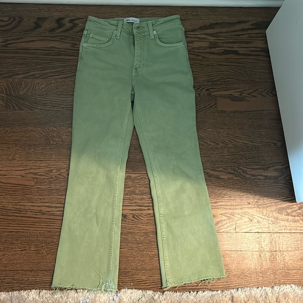 Light Green Zara jeans